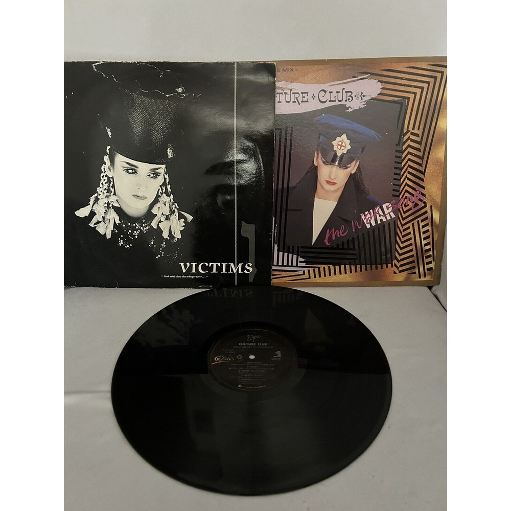 Set Of 3-Culture Club’s-Single “Victims/The War Song/From Luxury To Heartache”